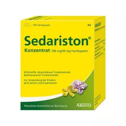 SEDARISTON Cápsulas duras concentradas, 100 unidades