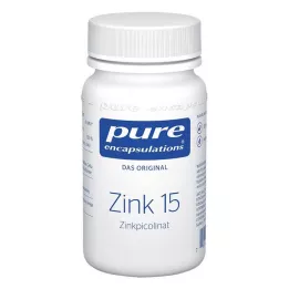 PURE ENCAPSULATIONS Zinco 15 Cápsulas de Picolinato de Zinco, 60 unidades