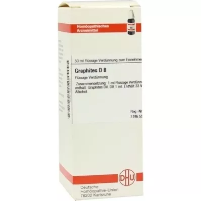 GRAPHITES Diluição D 8, 50 ml GRAPHITES Diluição D 8, 50 ml