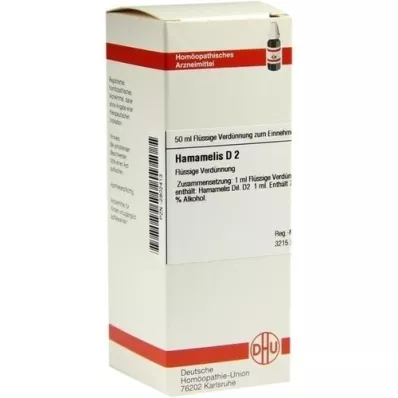 HAMAMELIS Diluição D 2, 50 ml HAMAMELIS Diluição D 2, 50 ml