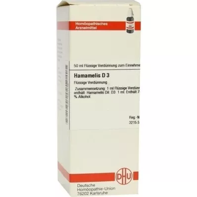 HAMAMELIS Diluição D3, 50 ml
