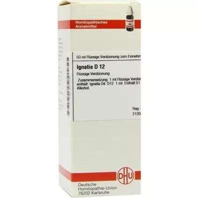 IGNATIA Diluição D 12, 50 ml