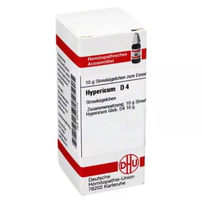 HYPERICUM D 4 Glóbulos, 10 g