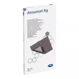 ATRAUMAN Ag 10x20 cm compressas estéreis, 10 pcs