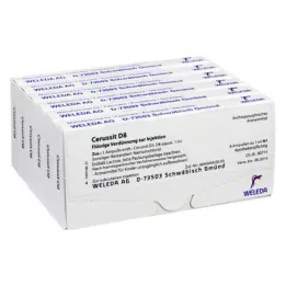 CERUSSIT D 8 ampolas, 48X1 ml
