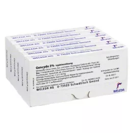 GENCYDO Solução injetável a 3%, 48X1 ml