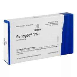 GENCYDO Solução injetável a 1%, 48X1 ml