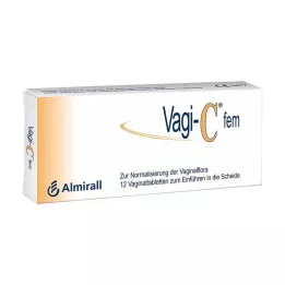 VAGI Comprimidos vaginais C Fem, 12 unidades