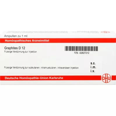 GRAPHITES D 12 ampolas, 10 ml GRAPHITES D 12 ampolas, 10 ml