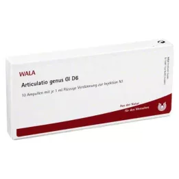 ARTICULATIO gênero GL D 6 ampolas, 10X1 ml