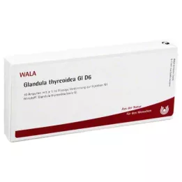 GLANDULA THYREOIDEA GL D 6 ampolas, 10X1 ml