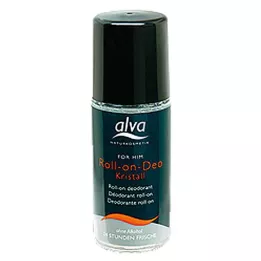 FOR HIM Desodorante roll-on cristal alva, 50 ml