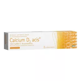 CALCIUM D3 acis 1000 mg/880 UI comprimidos efervescentes, 20 unidades