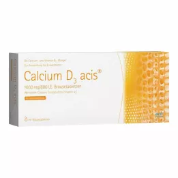 CALCIUM D3 acis 1000 mg/880 UI comprimidos efervescentes, 40 unidades