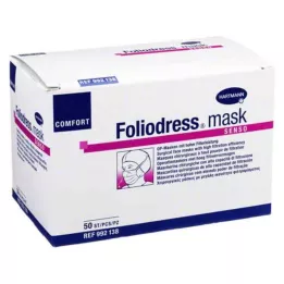 FOLIODRESS máscara Comfort senso OP-máscara verde, 50 un