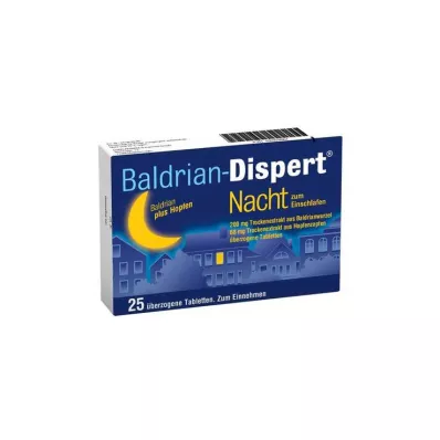 BALDRIAN DISPERT Noite para adormecer üb.Comprimidos, 25 unidades BALDRIAN DISPERT Noite para adormecer üb.Comprimidos, 25 unidades