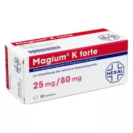 MAGIUM Comprimidos K forte, 50 unidades