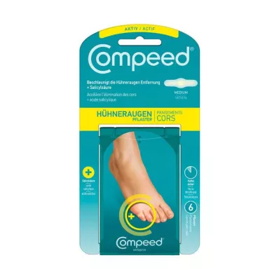 COMPEED Gesso de milho plus, 6 peças COMPEED Gesso de milho plus, 6 peças