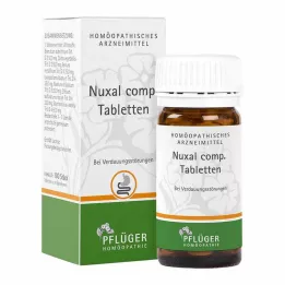 NUXAL comprimidos comp., 100 unidades