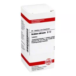 ACIDUM NITRICUM D 12 comprimidos, 80 unidades