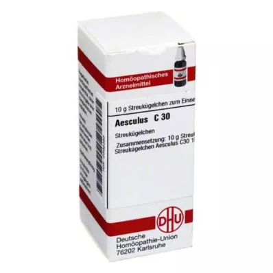 AESCULUS C 30 Glóbulos, 10 g
