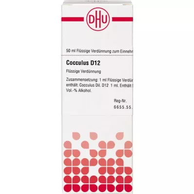 COCCULUS Diluição D 12, 50 ml