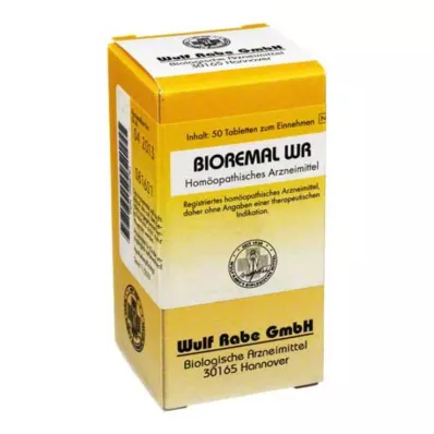 BIOREMAL WR Comprimidos, 50 unidades BIOREMAL WR Comprimidos, 50 unidades