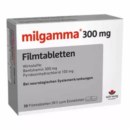 MILGAMMA Comprimidos revestidos por película de 300 mg, 30 unidades