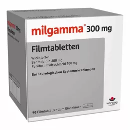 MILGAMMA Comprimidos revestidos por película de 300 mg, 90 unidades