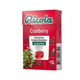 RICOLA balas de cranberry o.Z.Box, 50 g