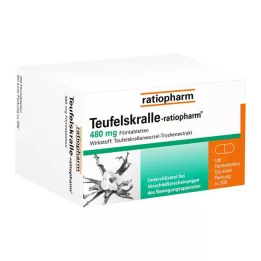 TEUFELSKRALLE-RATIOPHARM Comprimidos revestidos por película, 100 unidades