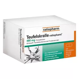 TEUFELSKRALLE-RATIOPHARM Comprimidos revestidos por película, 200 unidades