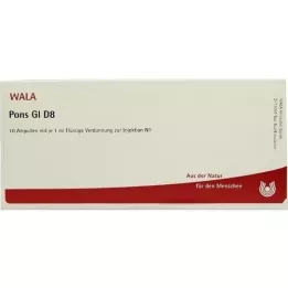 PONS GL D 8 ampolas, 10X1 ml