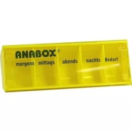 ANABOX Caixa diurna amarela, 1 un