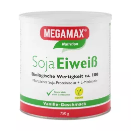 MEGAMAX Proteína de soja e baunilha em pó, 750 g