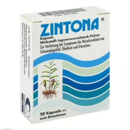 ZINTONA cápsulas, 20 unidades
