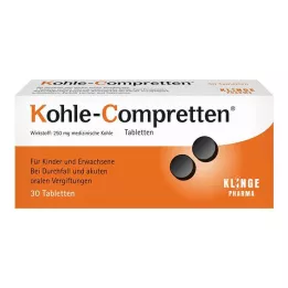 KOHLE Comprimidos Compreten, 30 unidades