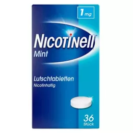 NICOTINELL Pastilhas 1 mg Menta, 36 unidades