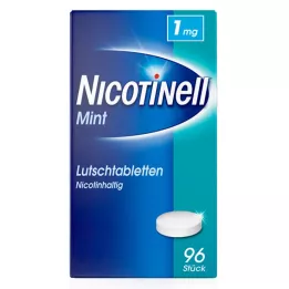 NICOTINELL Pastilhas 1 mg Menta, 96 unidades