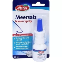 ABTEI Padrão de spray nasal de sal marinho, 20 ml