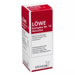 LÖWE KOMPLEX Gotas Aesculus No.12, 50 ml