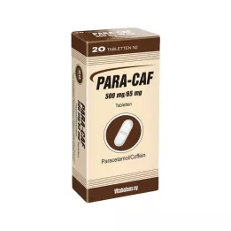 PARA CAF Comprimidos de 500 mg/65 mg, 20 unidades