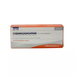 HEMODORM Comprimidos para dormir de 50 mg, 20 unidades
