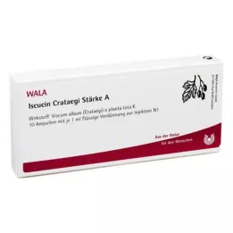 ISCUCIN crataegi Força A Ampolas, 10X1 ml