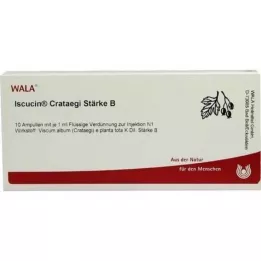 ISCUCIN crataegi Força B Ampolas, 10X1 ml