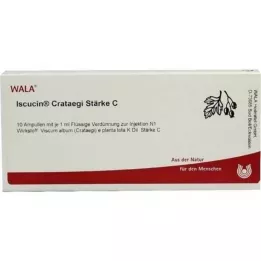 ISCUCIN crataegi Força C Ampolas, 10X1 ml