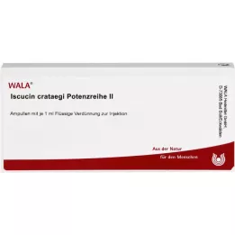 ISCUCIN série de potência crataegi II ampolas, 10X1 ml