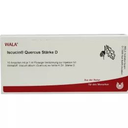 ISCUCIN quercus Strength D ampolas, 10X1 ml
