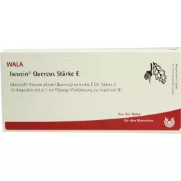 ISCUCIN quercus Strength E ampolas, 10X1 ml