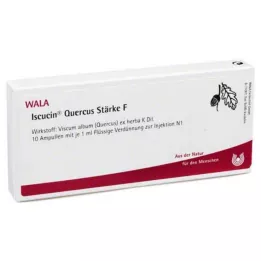 ISCUCIN quercus Strength F ampolas, 10X1 ml